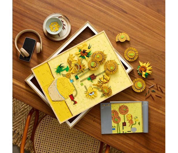 LEGO Art 31215 „Słoneczniki” Vincent van Gogh - 1308189 - zdjęcie 6